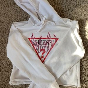 Guess Cropped Hoodie